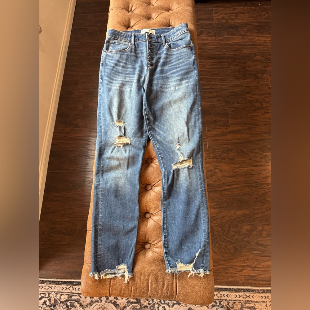 Abercrombie & Fitch super skinny ankle high rise jeans size 8/29
